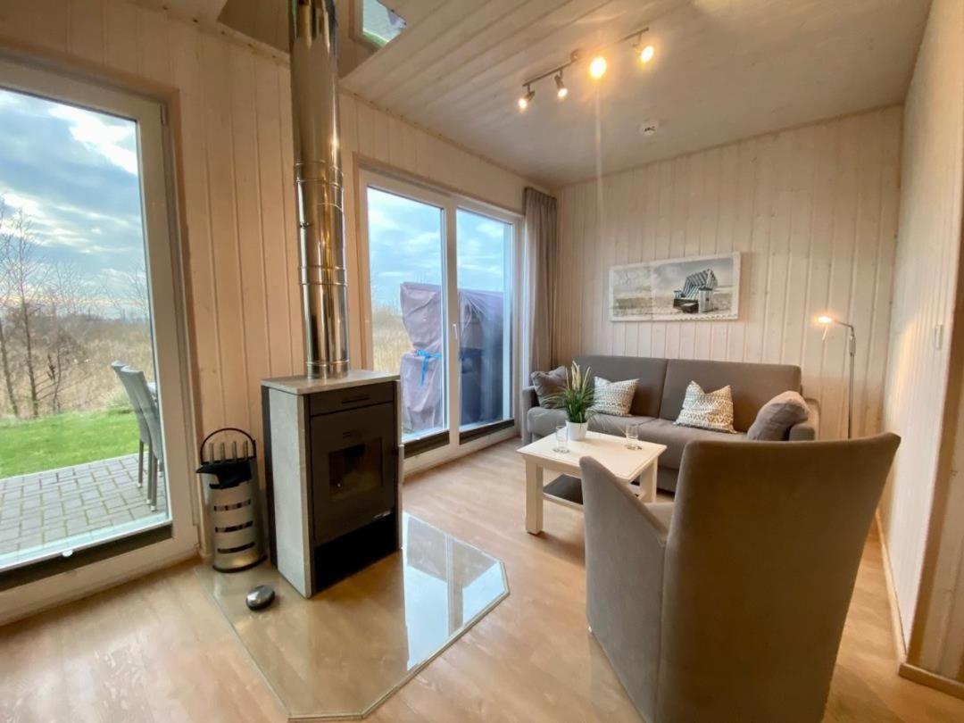 Ferienhaus Skipper Hus By Seeblick Ferien Oro, Kamin,Sauna 올페니츠 외부 사진